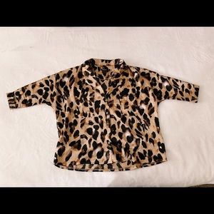 Leopard Print Top
